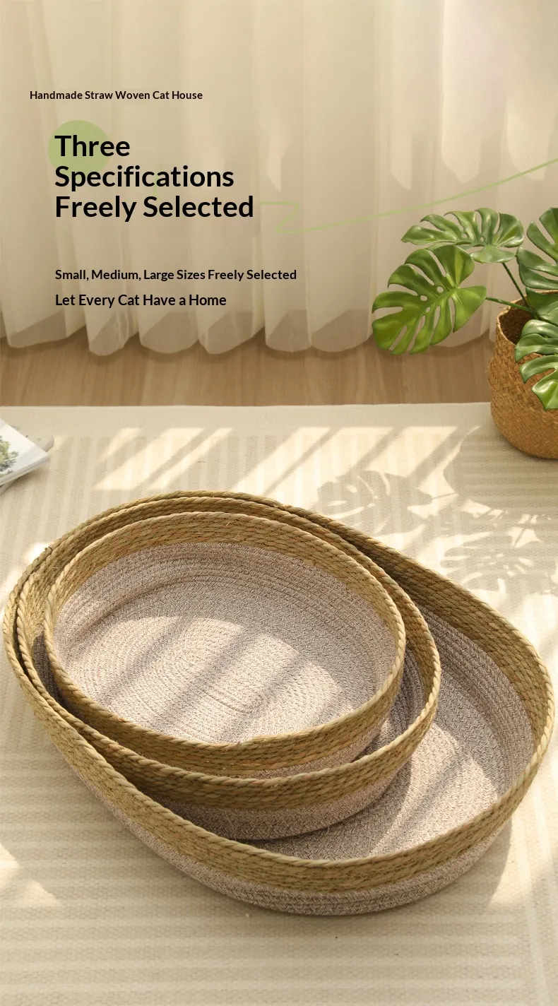 Woven Rattan Bed-Pet Products