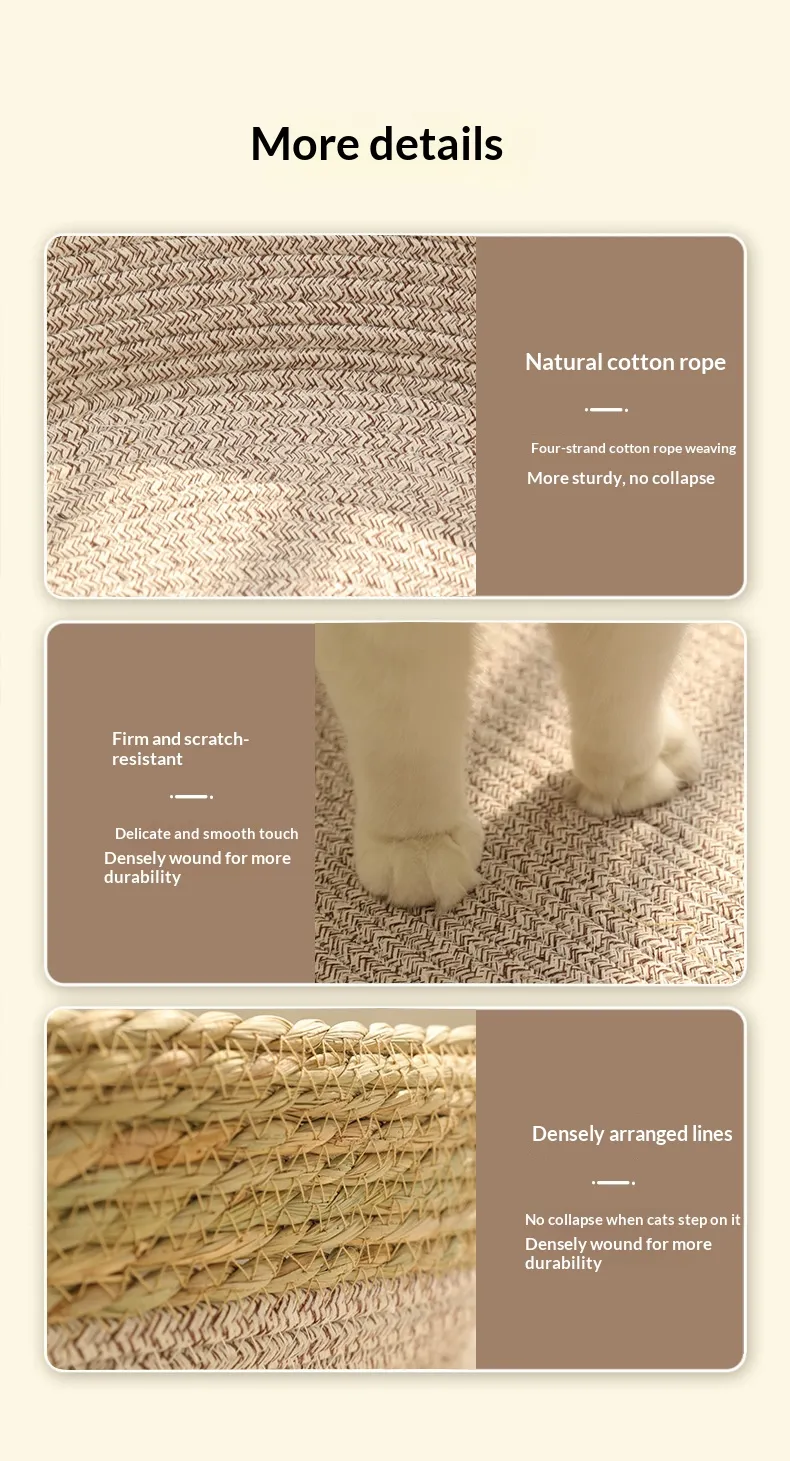 Woven Rattan Bed-Pet Products