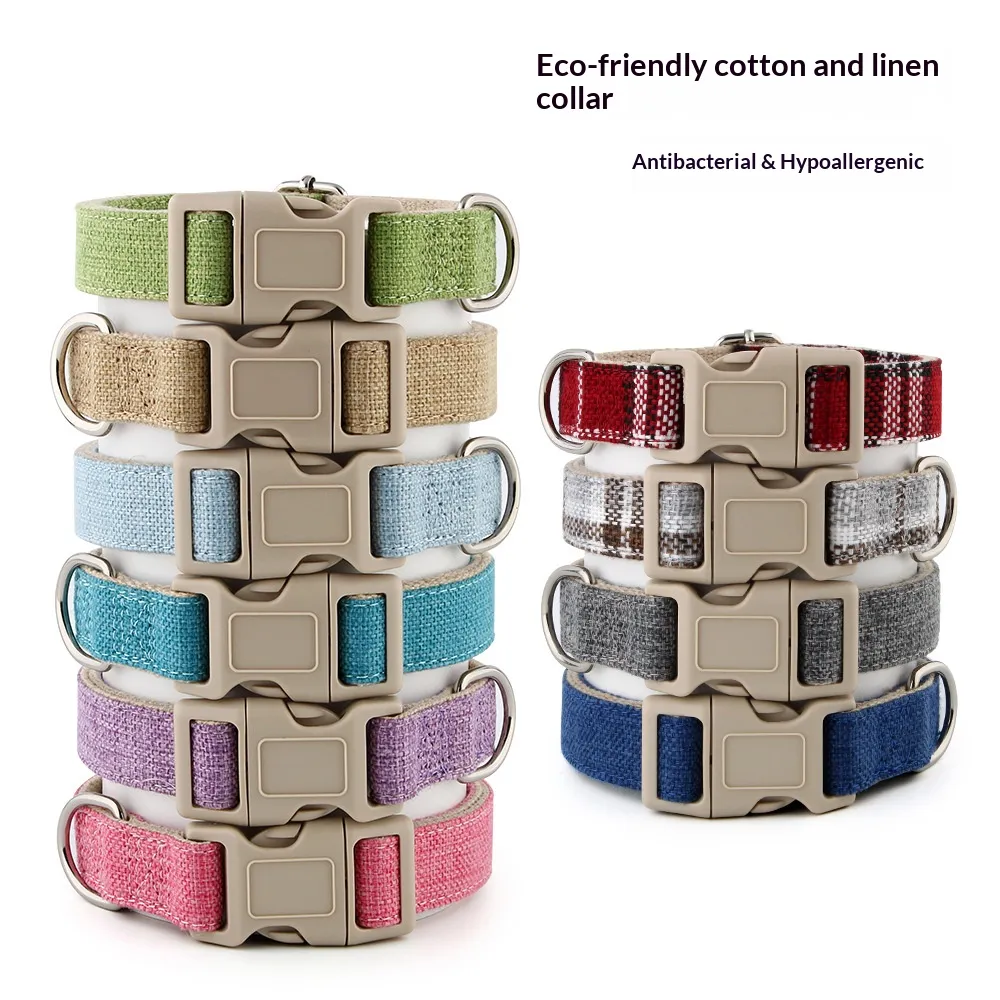 Cotton&Linen Collars-Pet Products