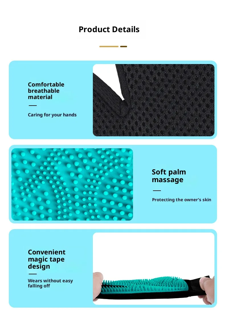 Grooming Gloves-Pet Products