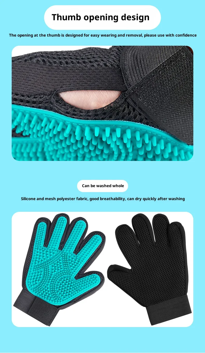 Grooming Gloves-Pet Products