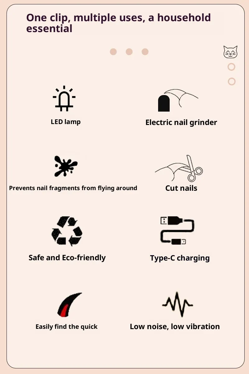 Nail Clippers & Grinders-Pet Products