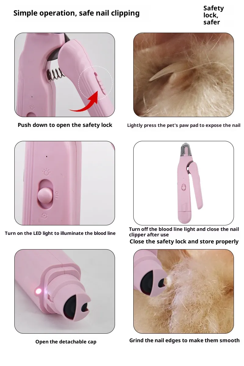 Nail Clippers & Grinders-Pet Products