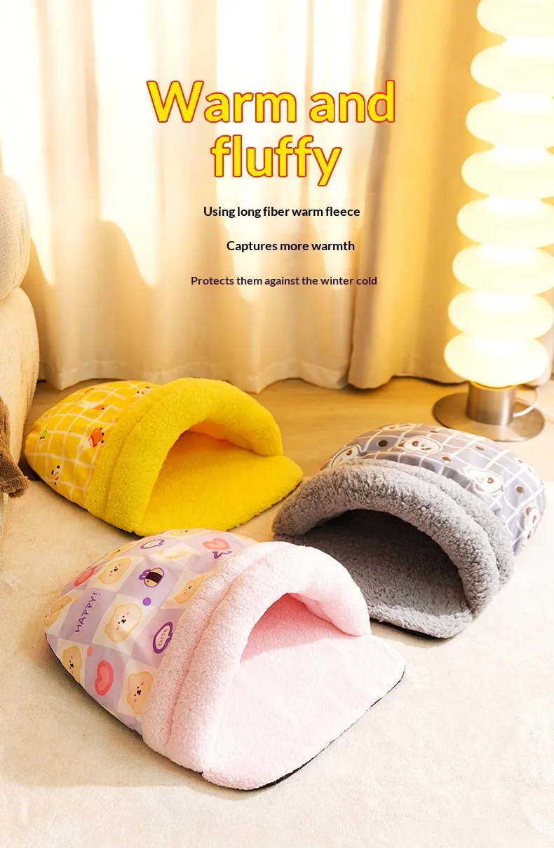 Slipper Cat Bed-Pet Products
