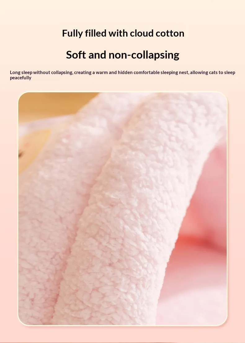 Slipper Cat Bed-Pet Products