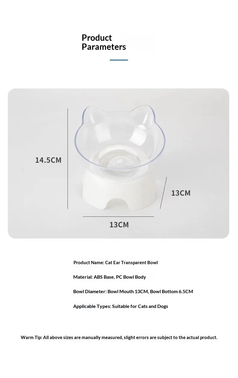 Neck Support Bowl-Pet Products