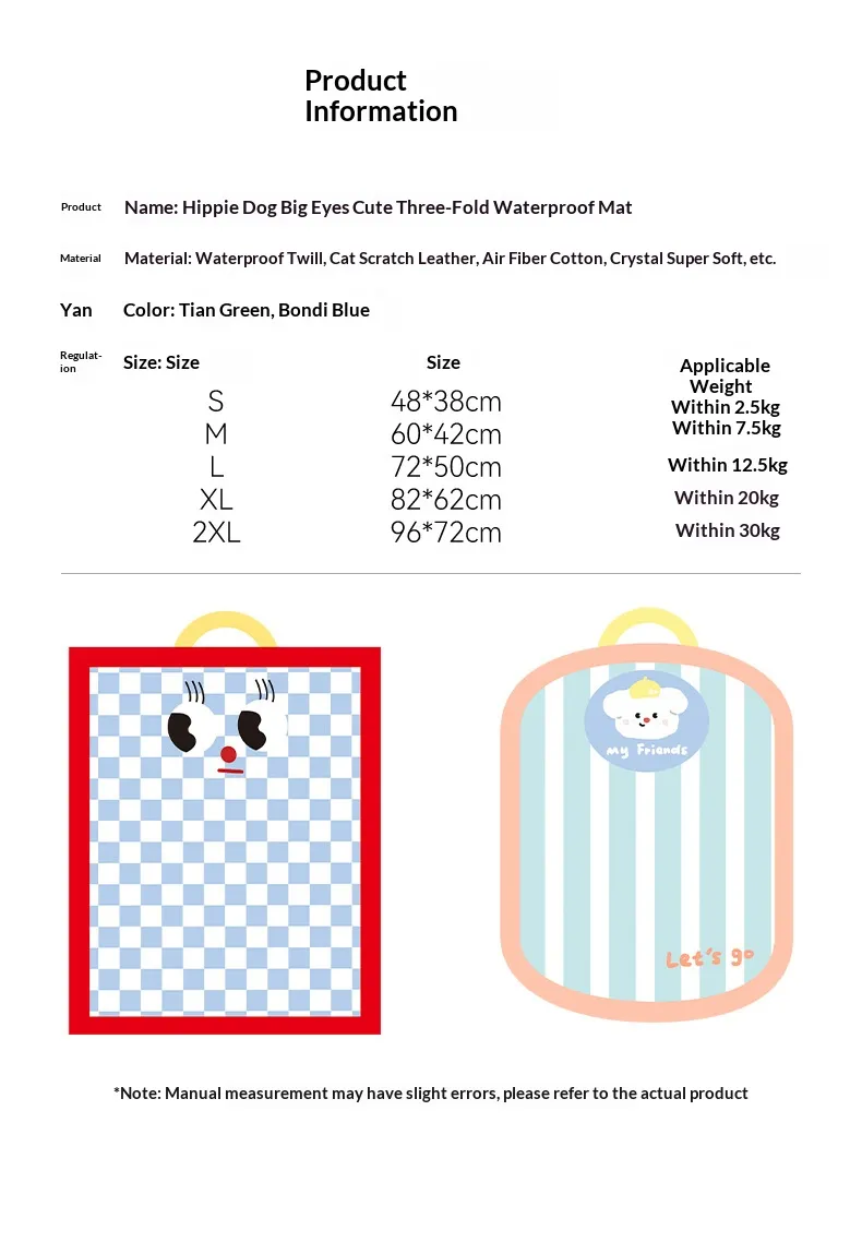 Foldable Mat-Pet Products