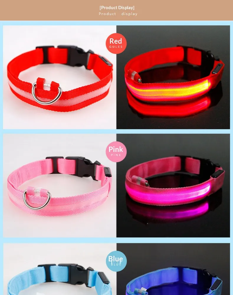 LED Collars-Pet Products