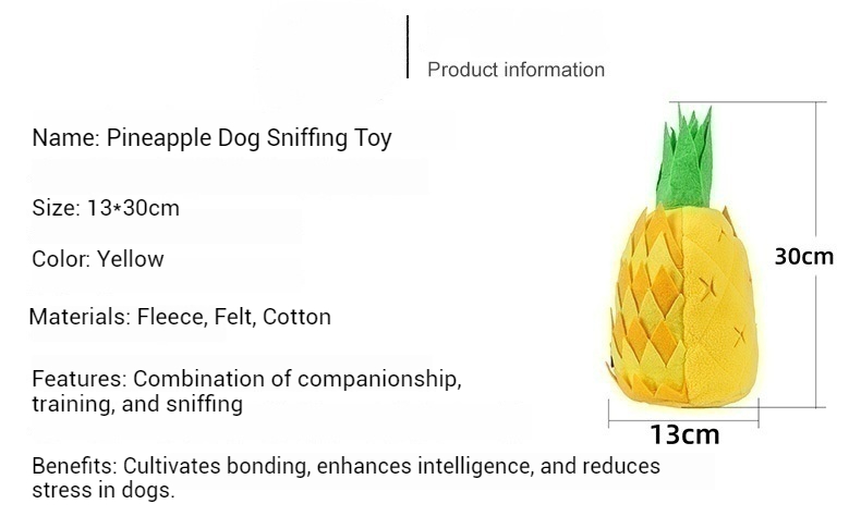 Pineapple Sniffer-Pet Products