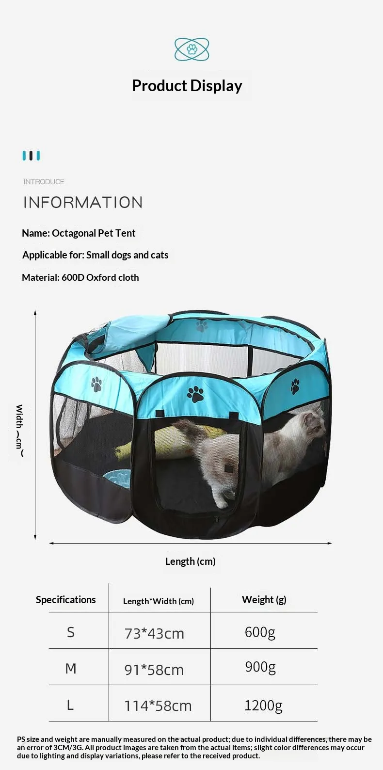 Octagonal Tents-Pet Products