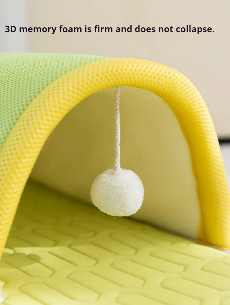 Cat Tunnel Mat Kitten Tunnel Tube Cat Nest-Pet Products