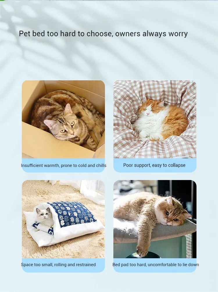 Cat Tunnel Mat Kitten Tunnel Tube Cat Nest-Pet Products