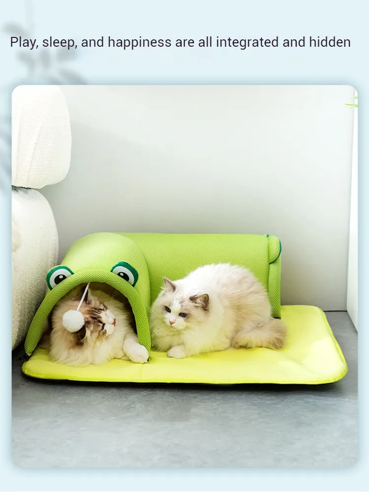 Cat Tunnel Mat Kitten Tunnel Tube Cat Nest-Pet Products