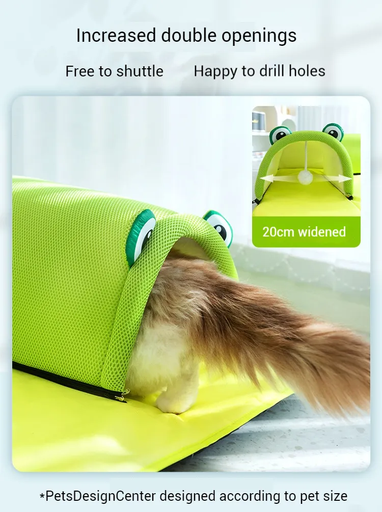 Cat Tunnel Mat Kitten Tunnel Tube Cat Nest-Pet Products