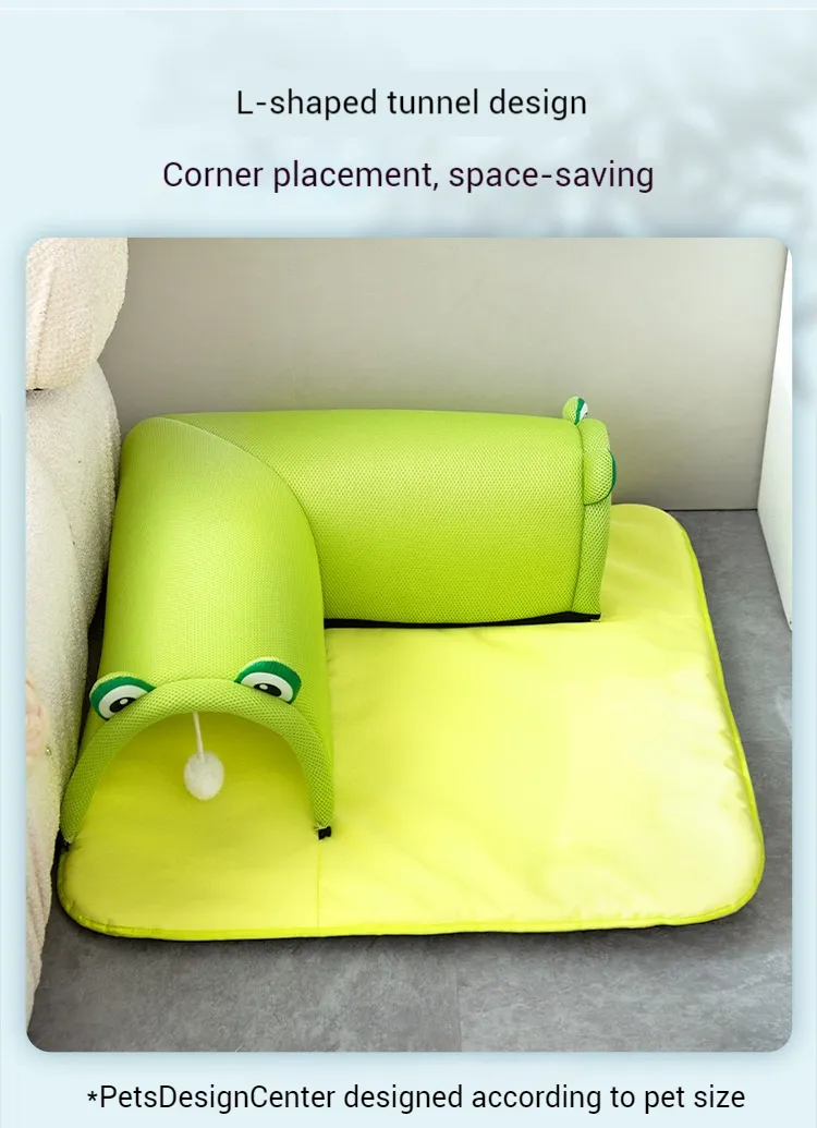 Cat Tunnel Mat Kitten Tunnel Tube Cat Nest-Pet Products