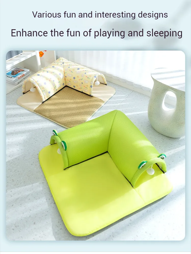 Cat Tunnel Mat Kitten Tunnel Tube Cat Nest-Pet Products