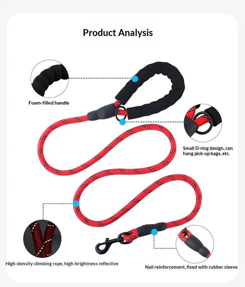 Nylon Leashes-Pet Products