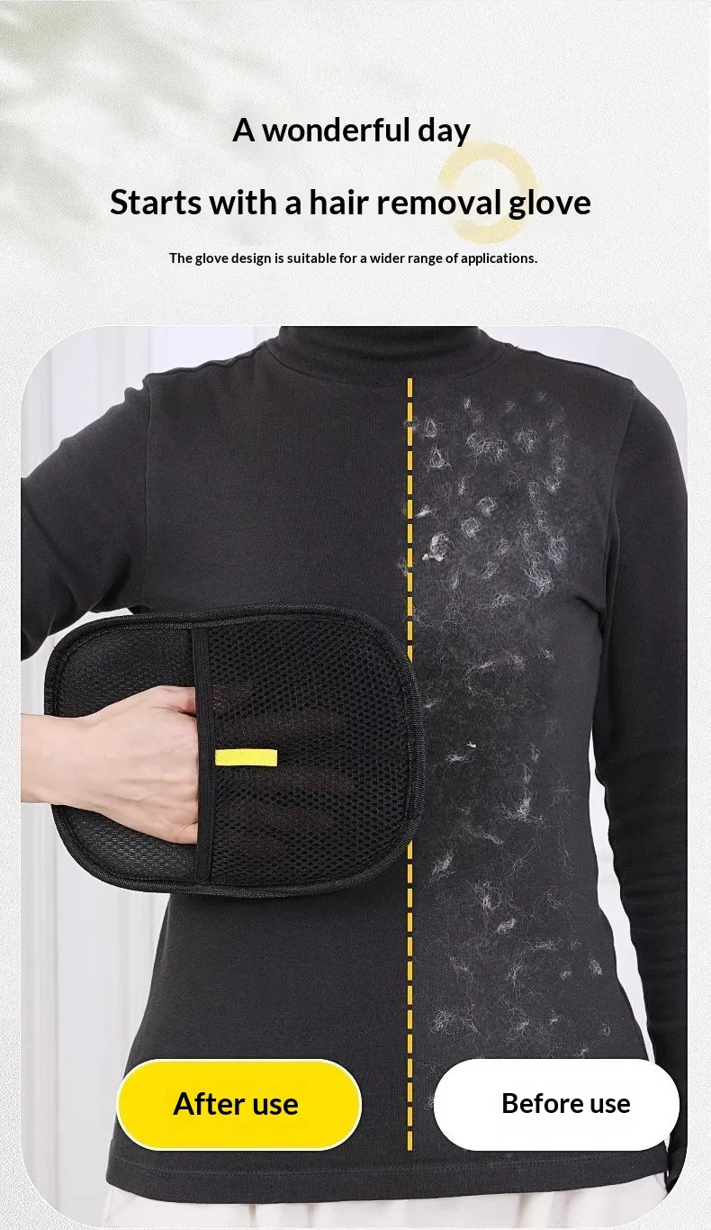 Static Hair Removal Gloves-Pet Products