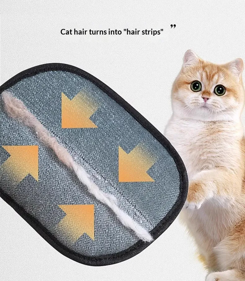 Static Hair Removal Gloves-Pet Products