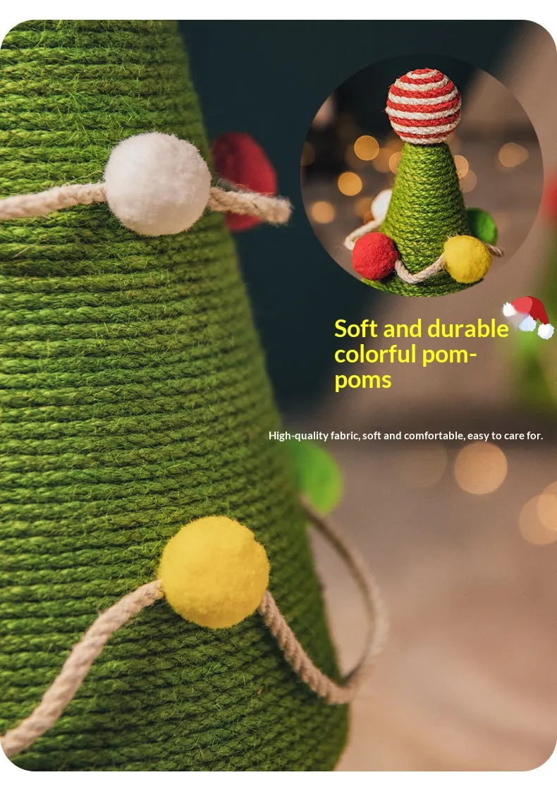 Christmas Tree Scratching Post-Pet Products