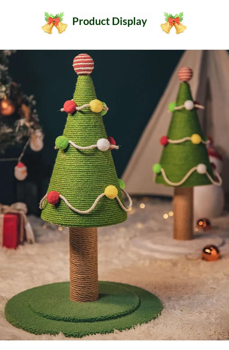 Christmas Tree Scratching Post-Pet Products