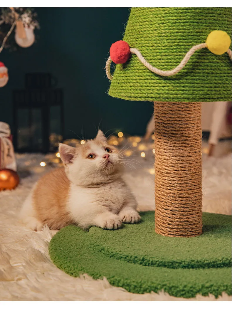 Christmas Tree Scratching Post-Pet Products