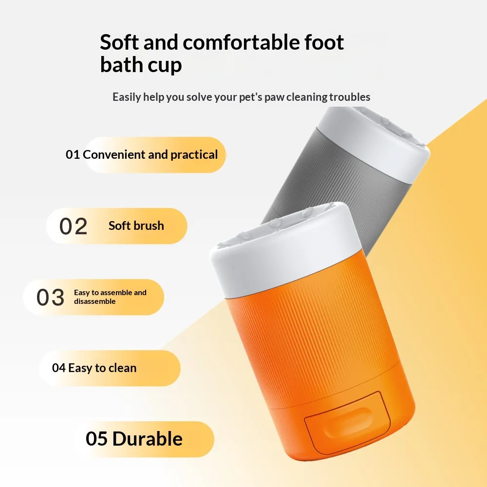 Auto Pet Paw Washer Cup-Pet Products