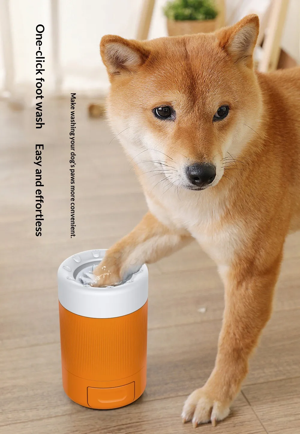 Auto Pet Paw Washer Cup-Pet Products