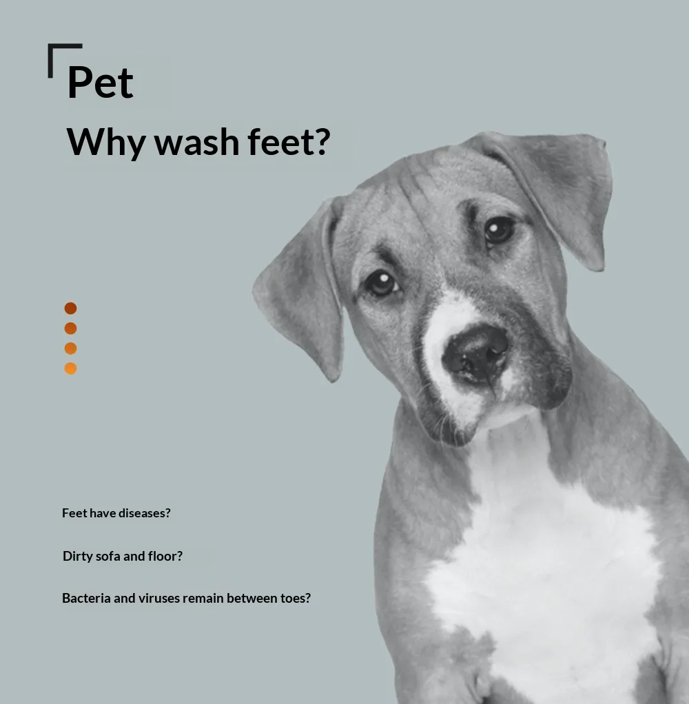 Auto Pet Paw Washer Cup-Pet Products