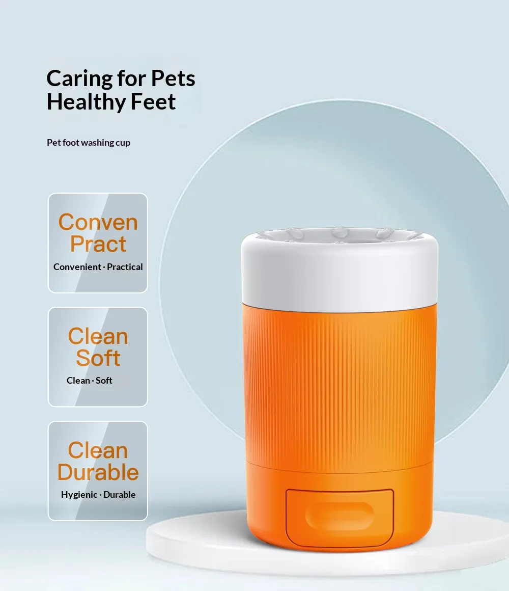 Auto Pet Paw Washer Cup-Pet Products